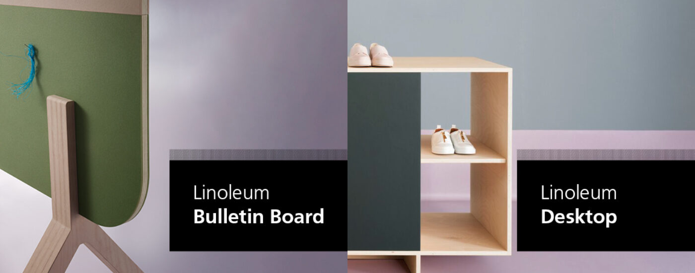 Linoléum de surface – un revêtement élégamment coloré qui offre des applications pratiques